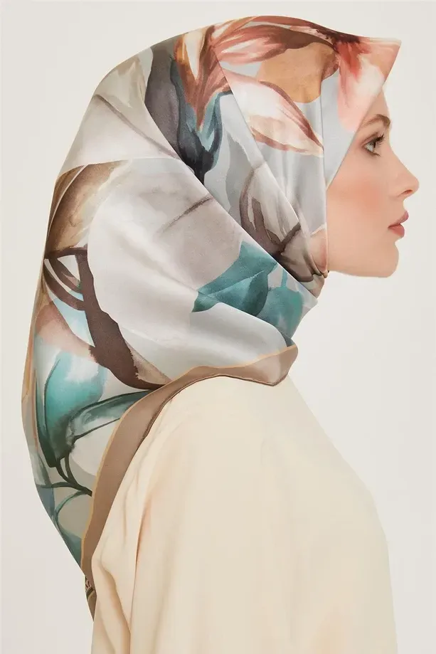 Armine İpek Eşarp 2024/2025 Sonbahar Kış - 9205D-35 - Sura
