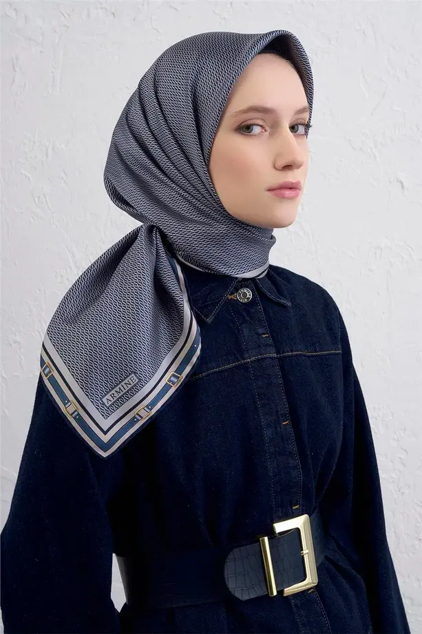 Armine İpek Eşarp 2025/2026 Sonbahar Kış - 9401D-04 - Tivil