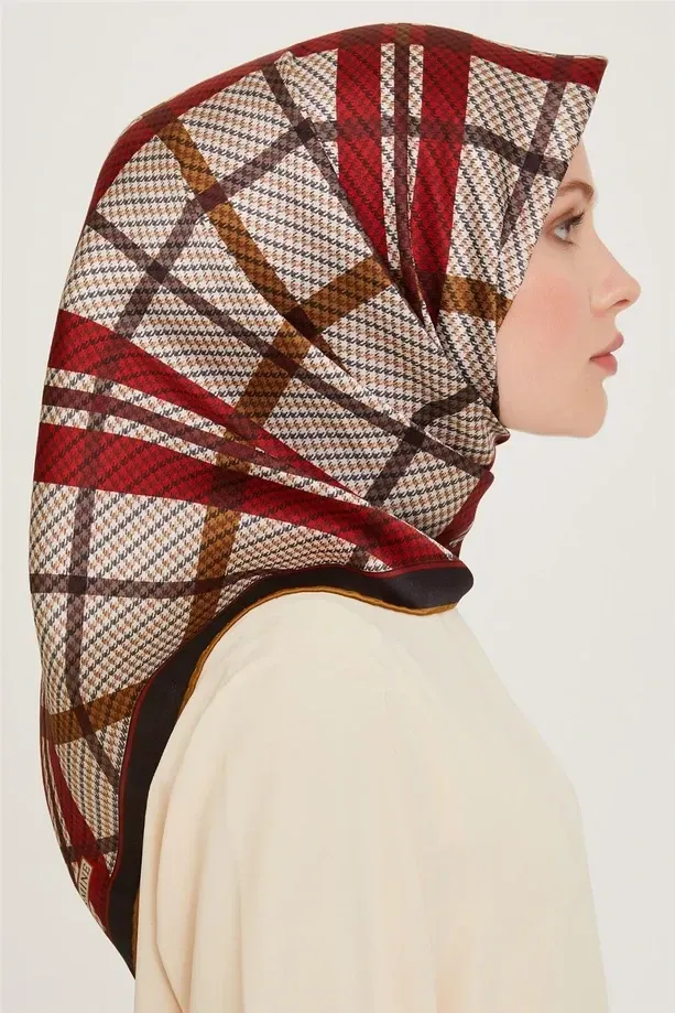 Armine İpek Eşarp 2024/2025 Sonbahar Kış - 9247D-82 - Tivil
