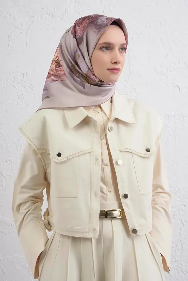 Armine İpek Eşarp 2025/2026 Sonbahar Kış - 9419D-06 - Tivil