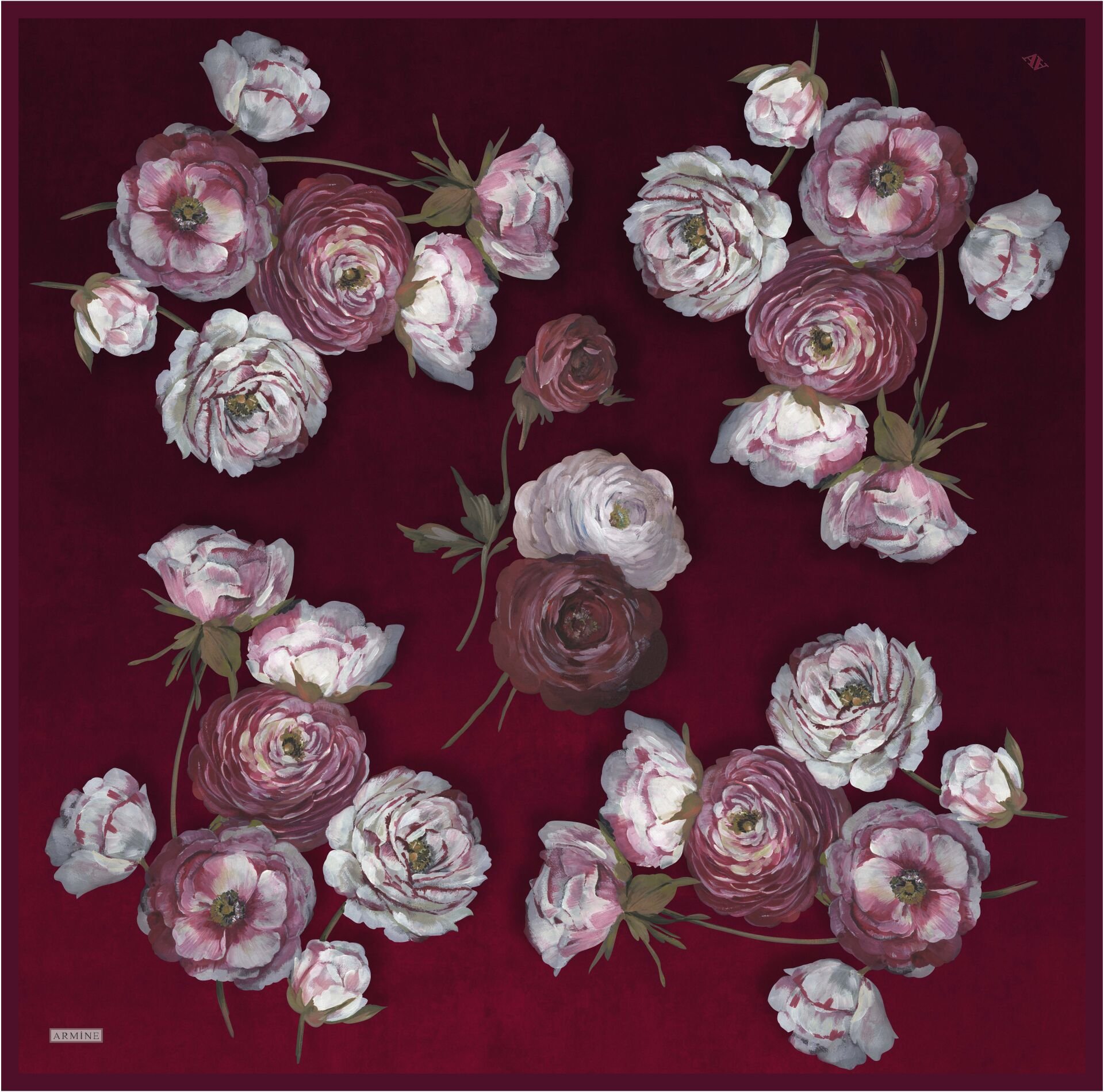 Armine İpek Eşarp 2025/2026 Sonbahar Kış - 9419D-55 - Tivil