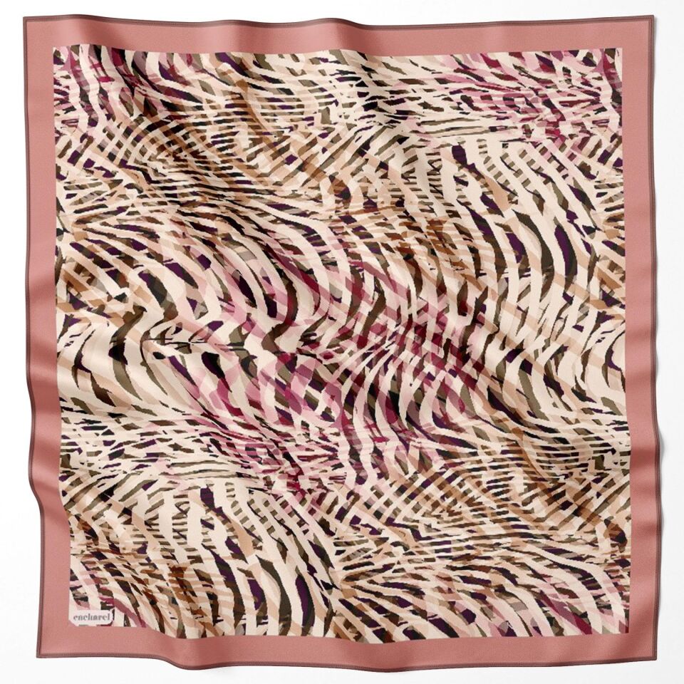 Cacharel Twill İpek Eşarp - 2025/2026 Sonbahar-Kış - 9024313-931 - Tivil