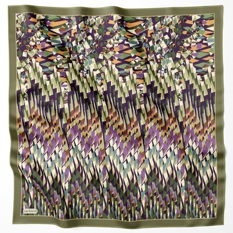 Cacharel Twill İpek Eşarp - 2025/2026 Sonbahar-Kış - 9024313-951 - Tivil