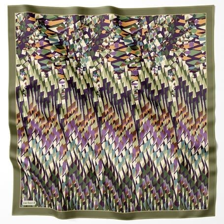 Cacharel Twill İpek Eşarp - 2025/2026 Sonbahar-Kış - 9024313-951 - Tivil