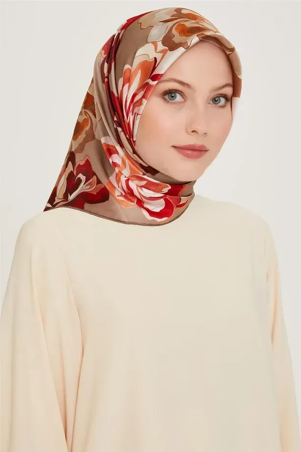 Armine İpek Eşarp 2024/2025 Sonbahar Kış - 9234D-01 - Sura