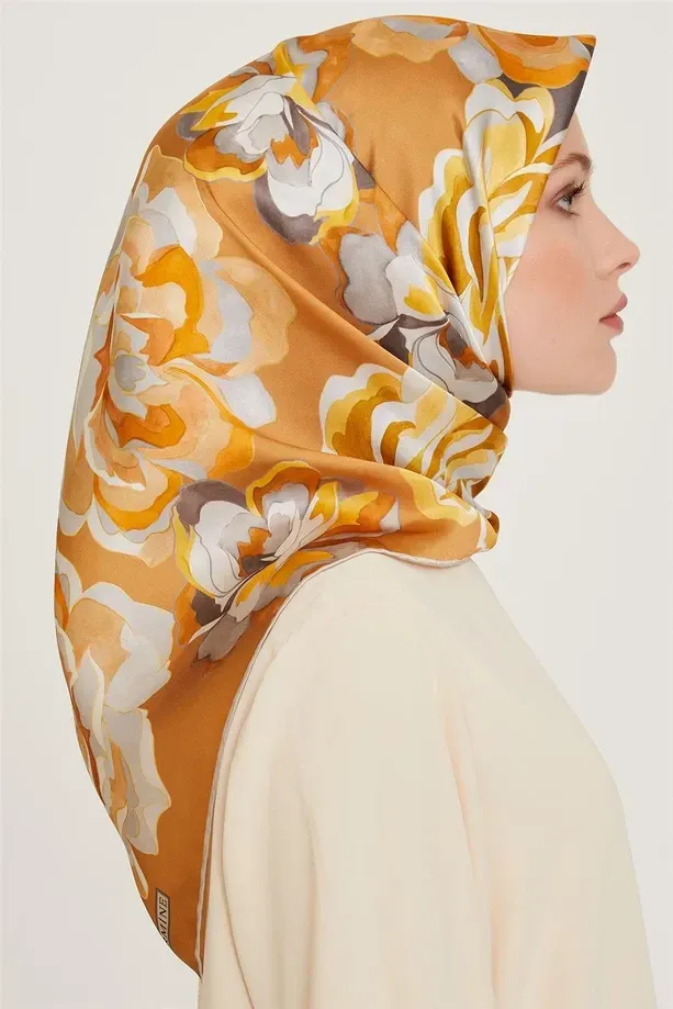 Armine İpek Eşarp 2024/2025 Sonbahar Kış - 9234D-81- Sura