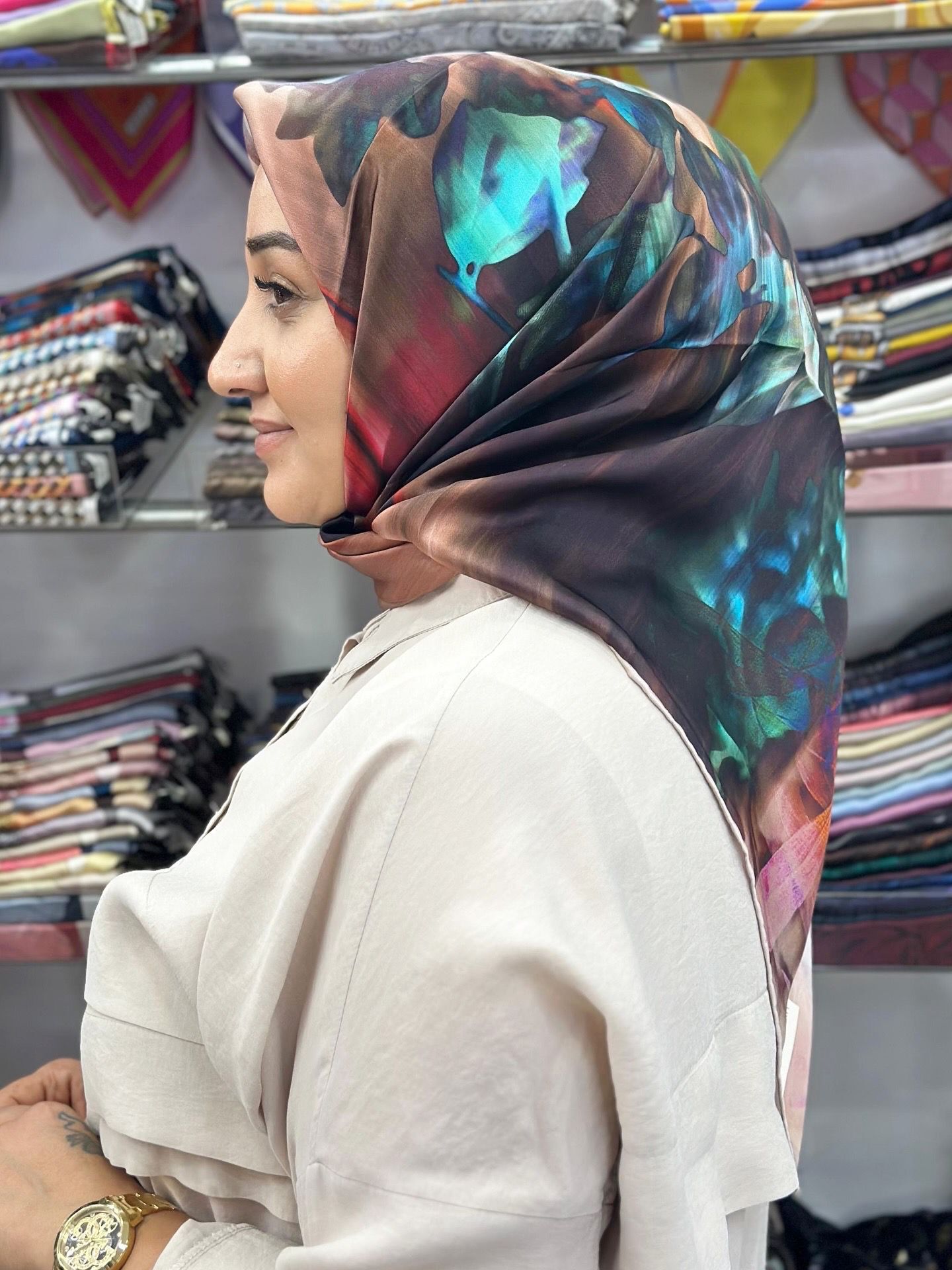 Pierre Cardin İpek Eşarp - 2025/2026 Sonbahar-Kış - 9093230-331 - Sura