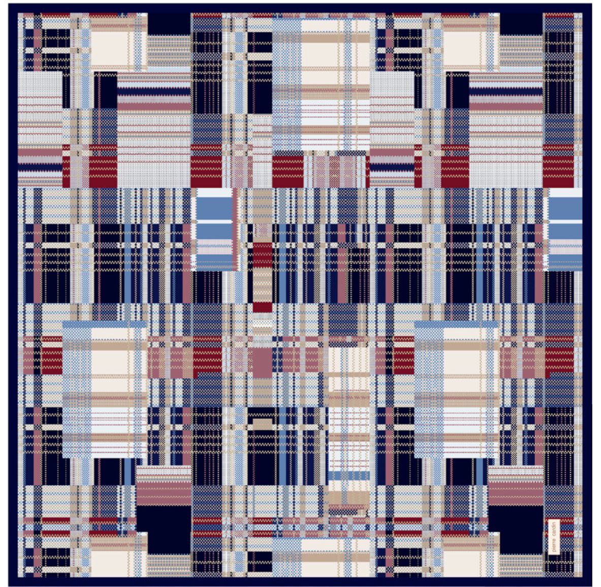 Pierre Cardin İpek Eşarp - 2025/2026 Sonbahar-Kış - 9086230-321- Sura