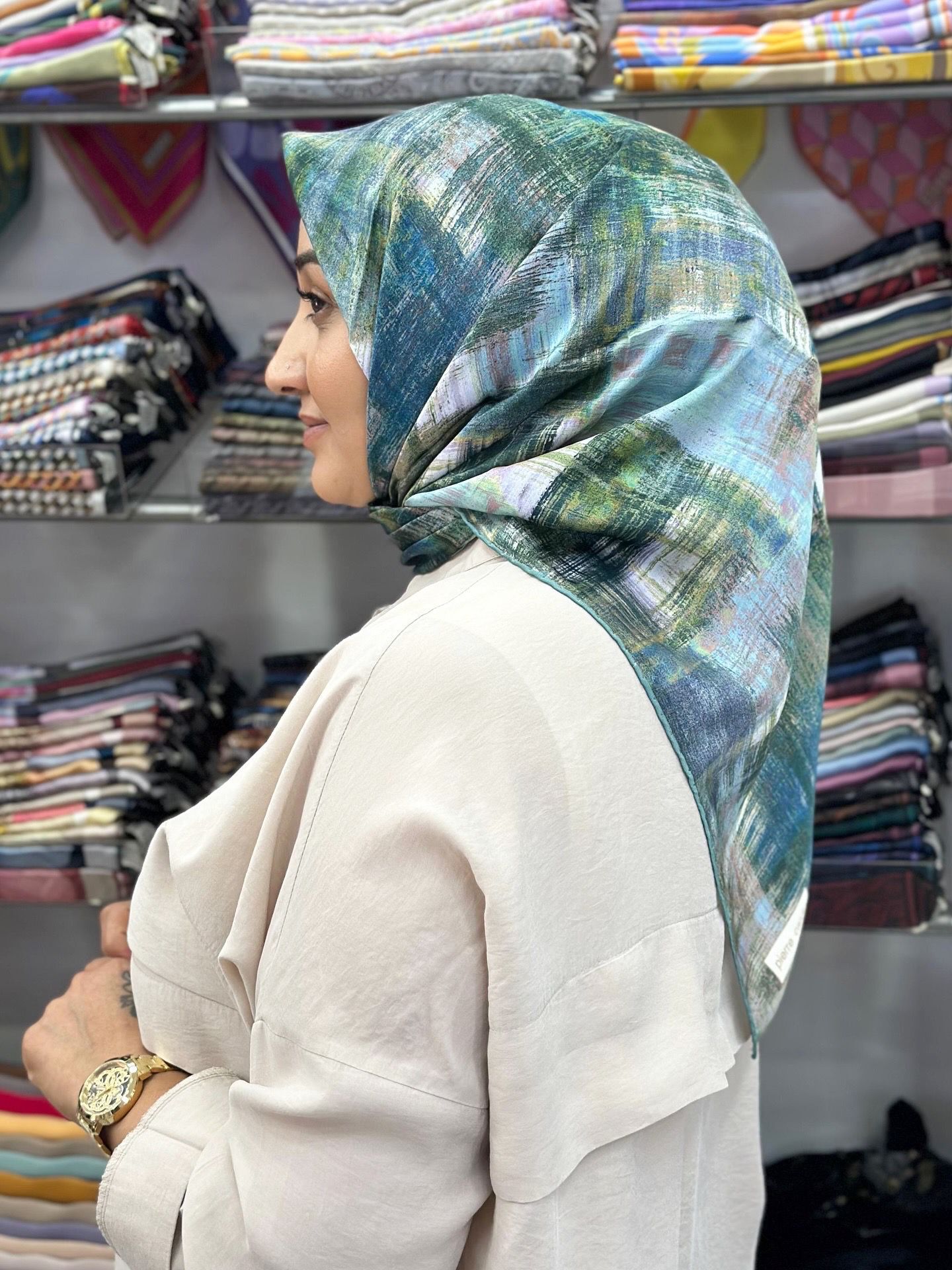 Pierre Cardin İpek Eşarp - 2025/2026 Sonbahar-Kış - 9088230-351 - Sura