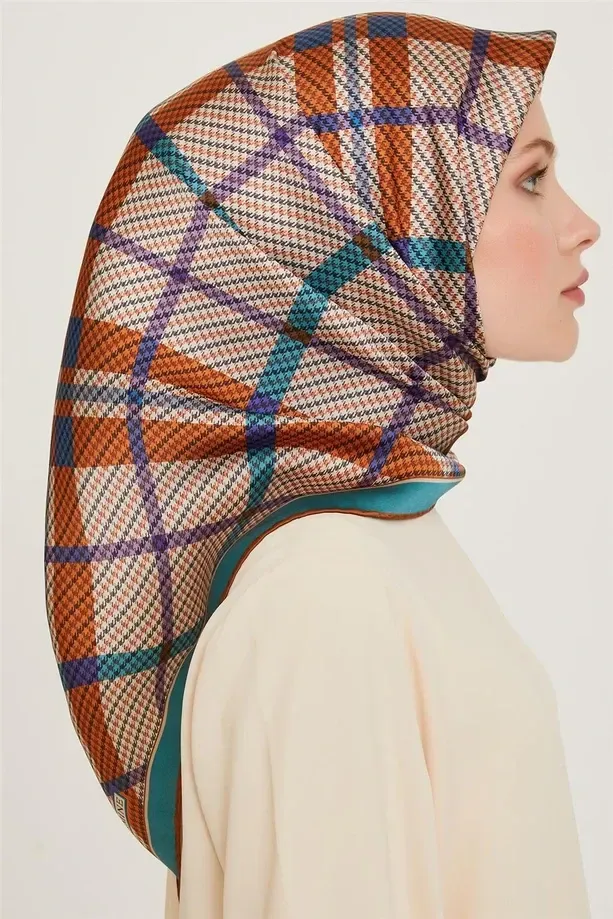 Armine İpek Eşarp 2024/2025 Sonbahar Kış - 9247D-04-Tivil