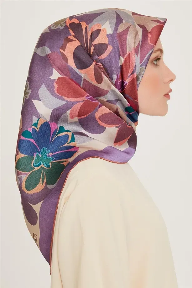 Armine İpek Eşarp 2024/2025 Sonbahar Kış - 9238D-01- Tivil