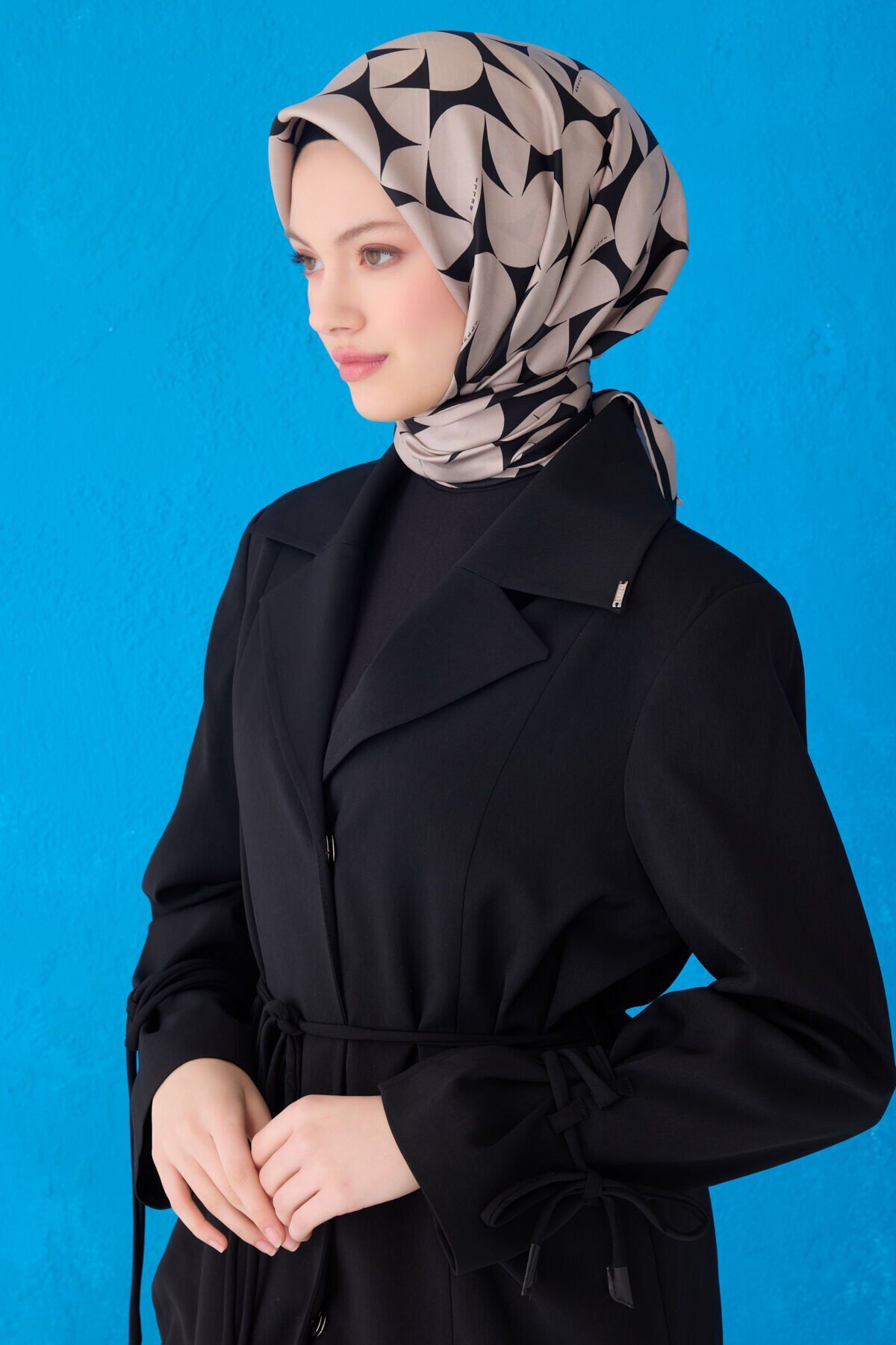 Belli İpek Eşarp 2025 İlkbahar-Yaz - 4117D-84 - Tivil