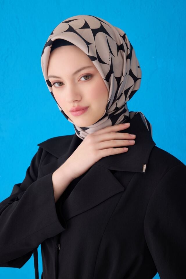 Belli İpek Eşarp 2025 İlkbahar-Yaz - 4117D-84 - Tivil