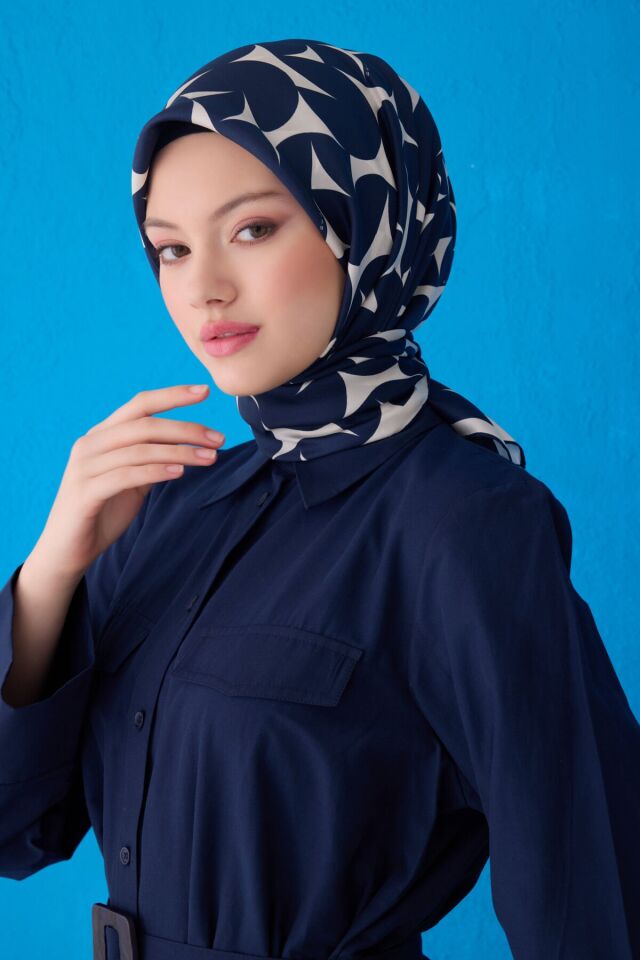 Belli İpek Eşarp 2025 İlkbahar-Yaz - 4117D-81 - Tivil