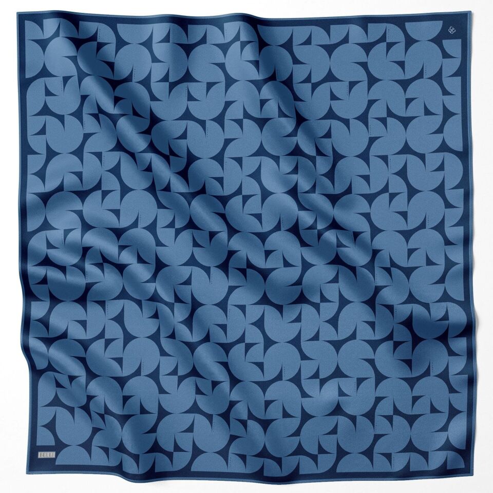 Belli İpek Eşarp 2025 İlkbahar-Yaz - 4117D-54 - Tivil