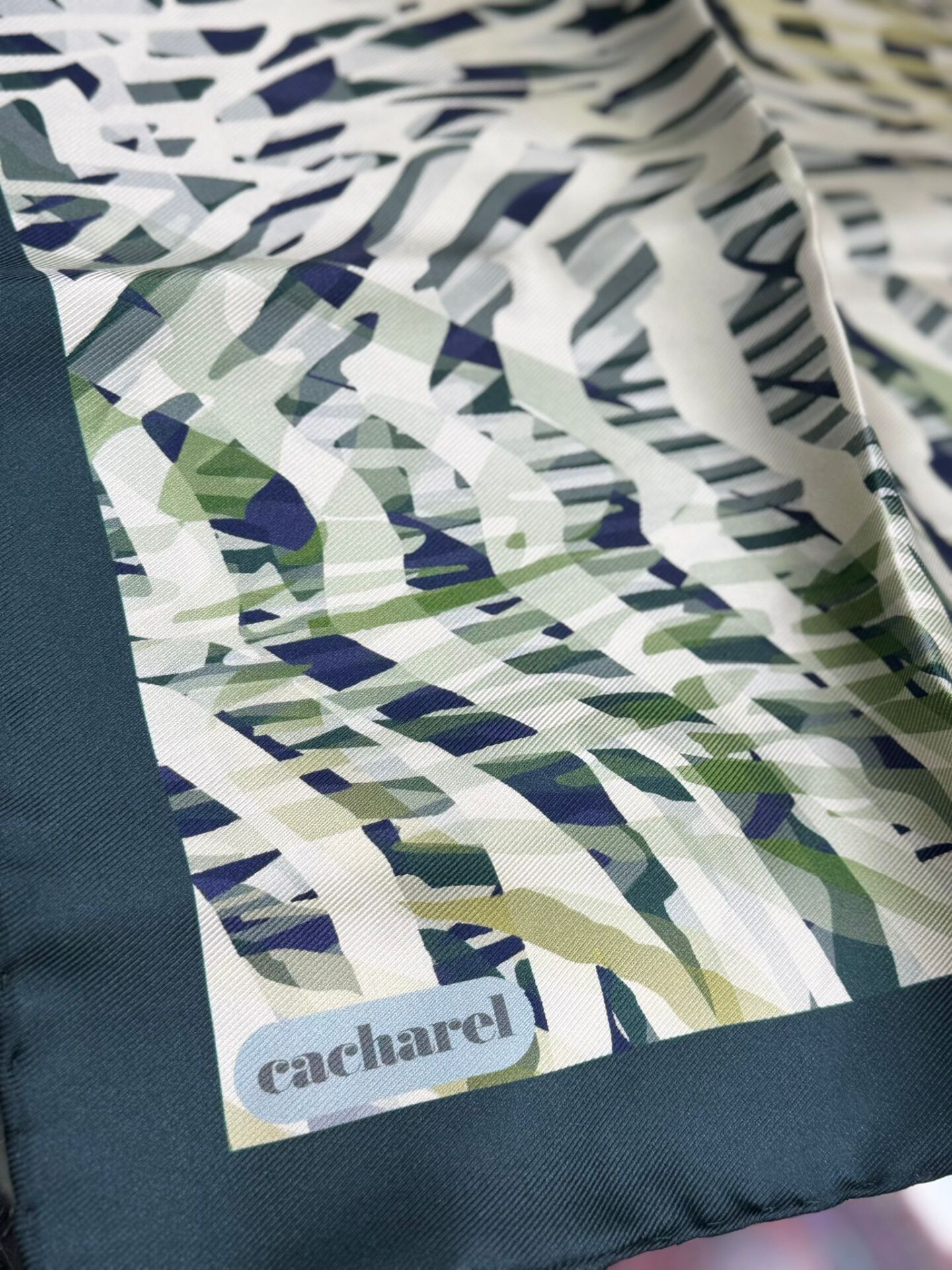 Cacharel Twill İpek Eşarp - 2025/2026 Sonbahar-Kış - 9024313 -951  Tivil