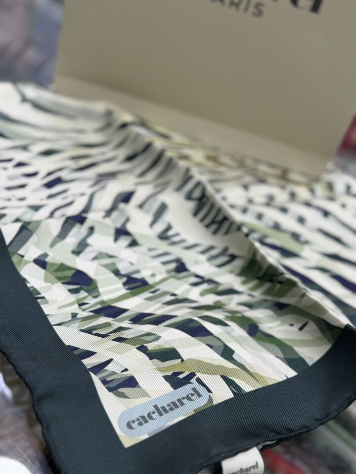 Cacharel Twill İpek Eşarp - 2025/2026 Sonbahar-Kış - 9024313 -951  Tivil