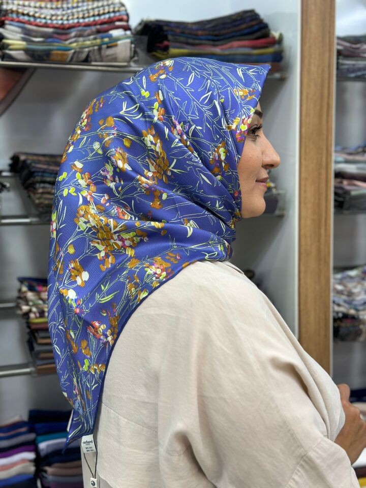 Cacharel Twill İpek Eşarp - 2025/2026 Sonbahar-Kış - 9040313 -921 Tivil