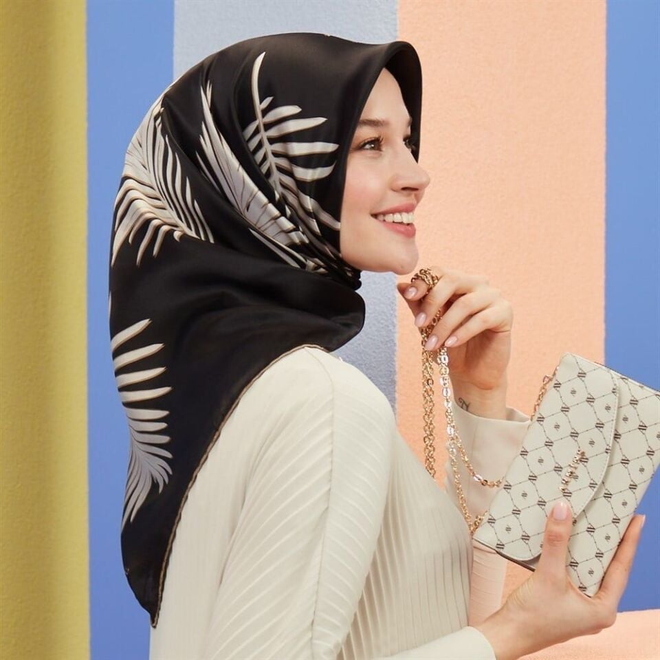 Armine İpek Eşarp - 8548D 09 - Tivil