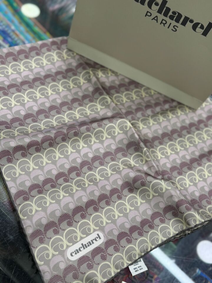 Cacharel Twill İpek Eşarp - 2025/2026 Sonbahar-Kış - 9003313-934 - Tivil