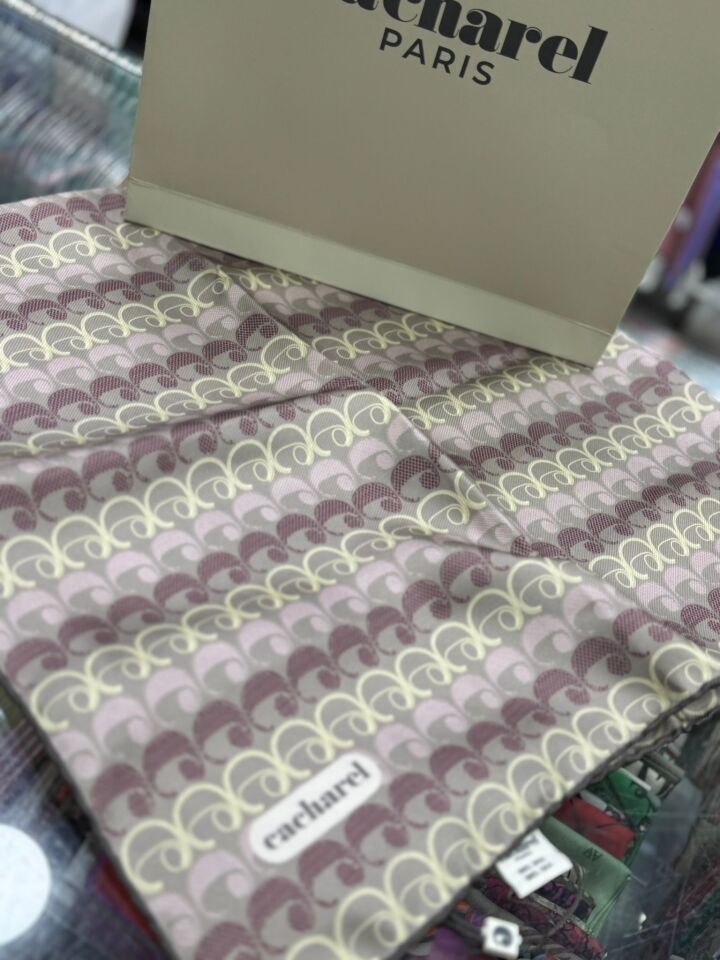 Cacharel Twill İpek Eşarp - 2025/2026 Sonbahar-Kış - 9003313-934 - Tivil