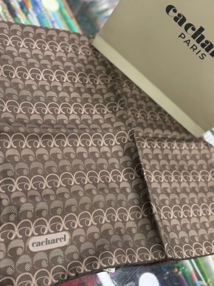 Cacharel Twill İpek Eşarp - 2025/2026 Sonbahar-Kış - 9003313-932- Tivil