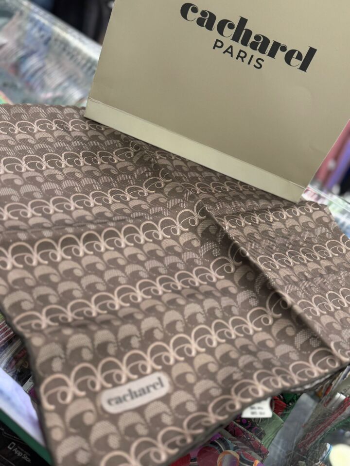 Cacharel Twill İpek Eşarp - 2025/2026 Sonbahar-Kış - 9003313-932- Tivil