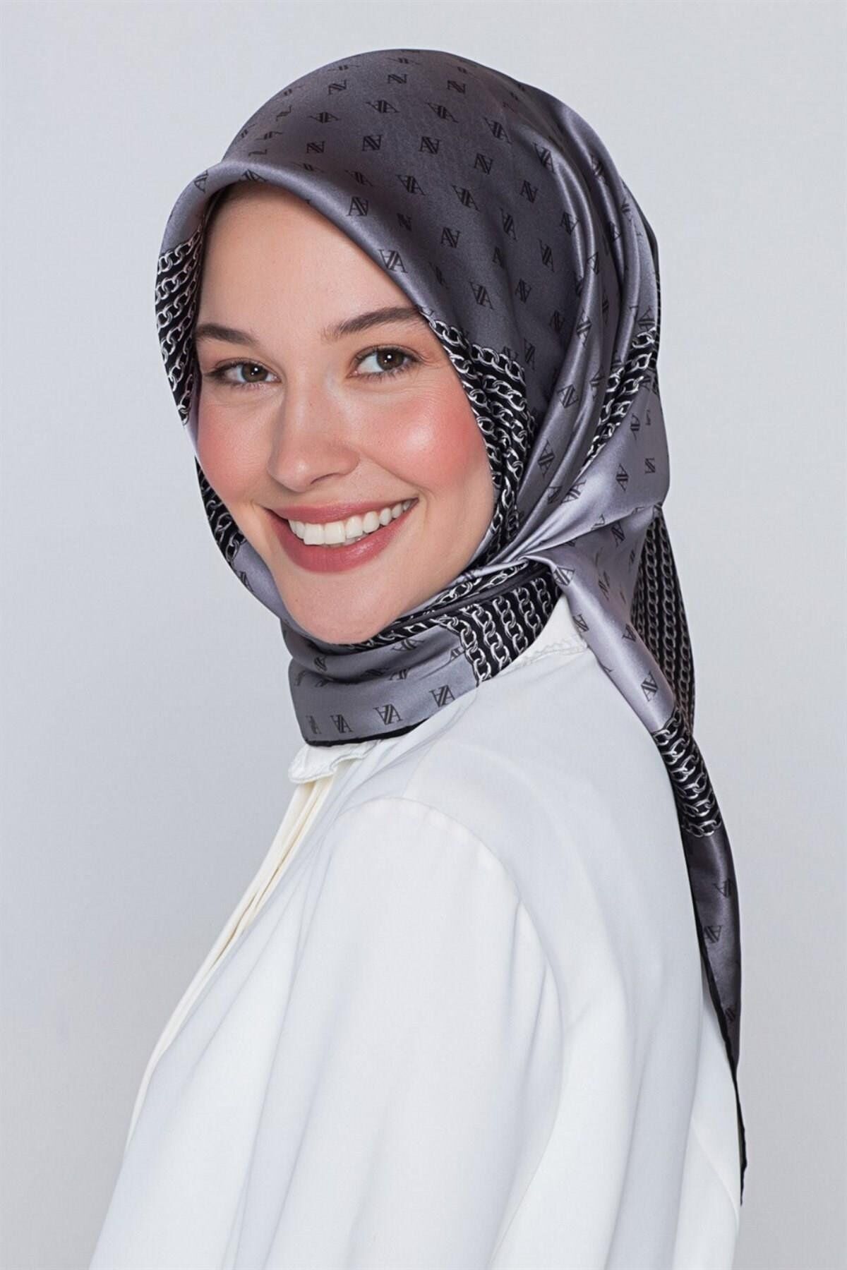 Armine Nostalji Serisi İpek Eşarp 8113D-08-Tivil