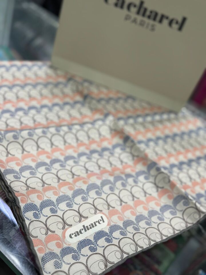 Cacharel Twill İpek Eşarp - 2025/2026 Sonbahar-Kış - 9003313-935- Tivil