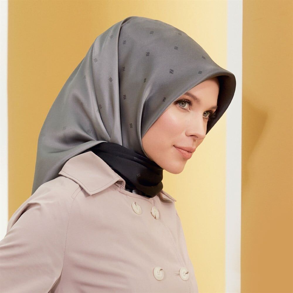 Armine Nostalji Serisi İpek Eşarp 8338D 09-Tivil