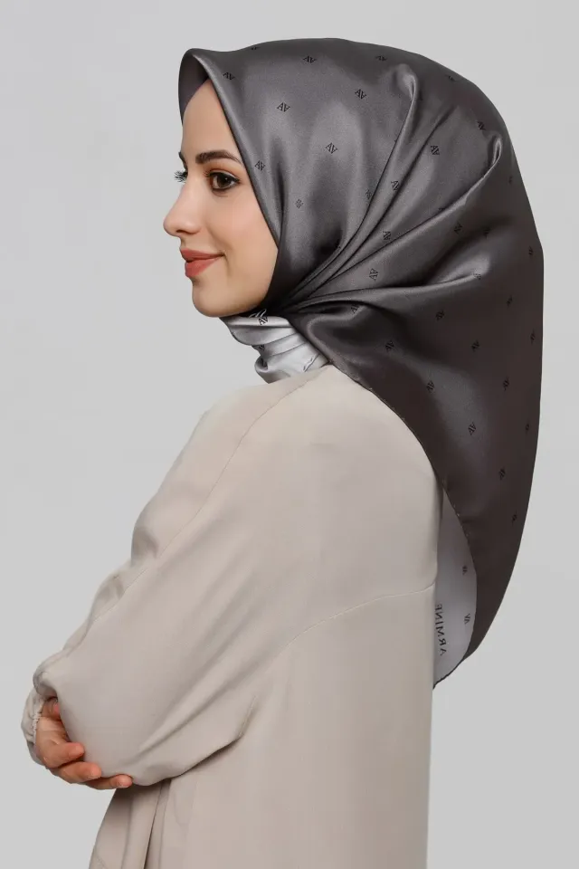Armine Nostalji Serisi İpek Eşarp 8338D-83 Tivil
