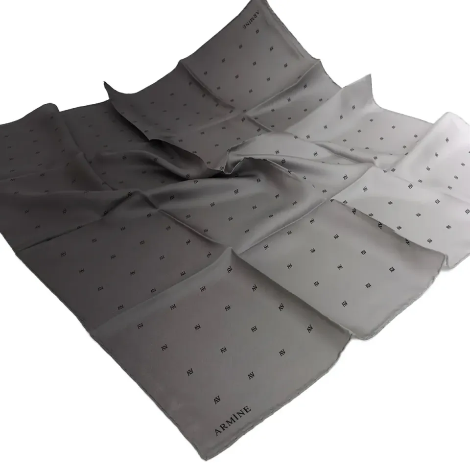 Armine Nostalji Serisi İpek Eşarp 8338D-83 Tivil