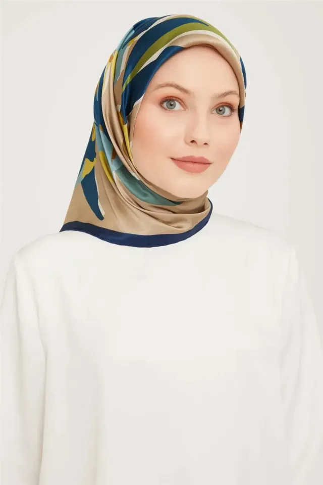 Armine Nostalji Serisi İpek Eşarp 9042D-38-Sura