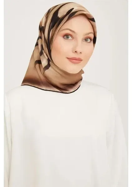 Armine Nostalji Serisi Sura İpek Eşarp-9020D-02