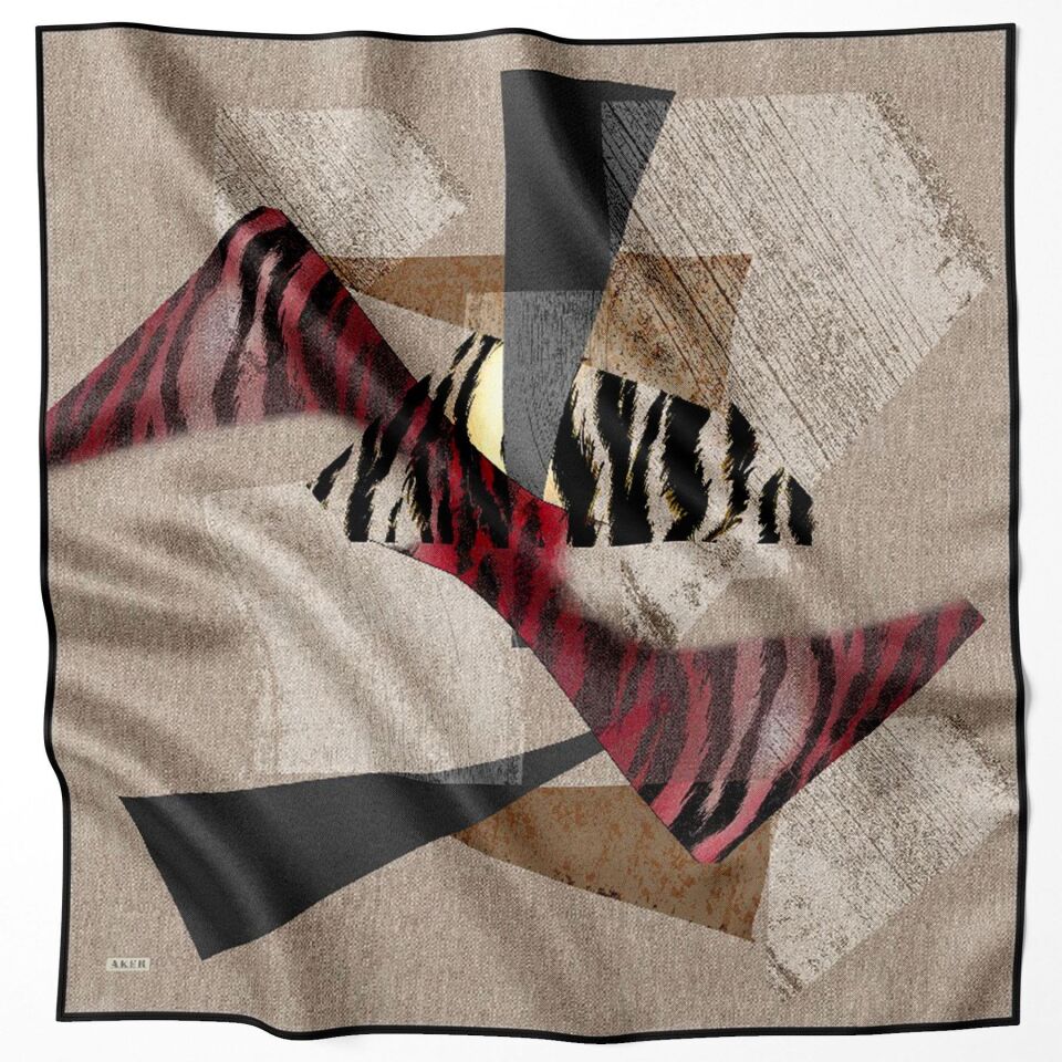 Aker İpek Eşarp - 2025/2026 Sonbahar-Kış - 9081701-311 - Sura