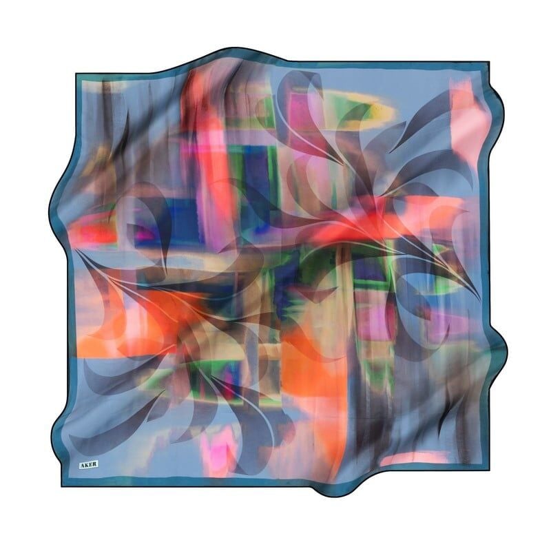 Aker İpek Eşarp - 2025 İlkbahar-Yaz - 9043701-321 - Sura