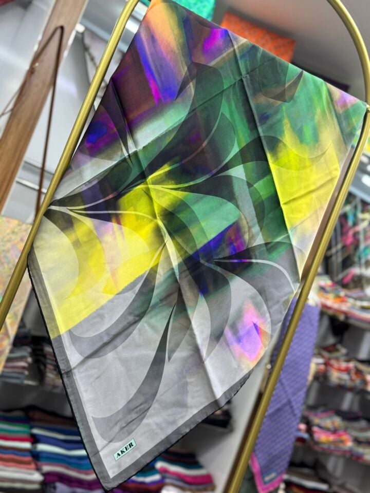 Aker İpek Eşarp - 2025 İlkbahar-Yaz - 9043701-312 - Sura