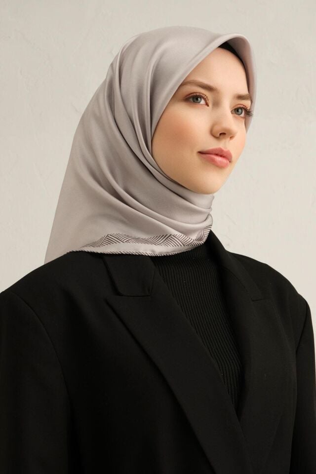 Armine İpek Eşarp 2025 İlkbahar-Yaz - 9357D-57 - Tivil