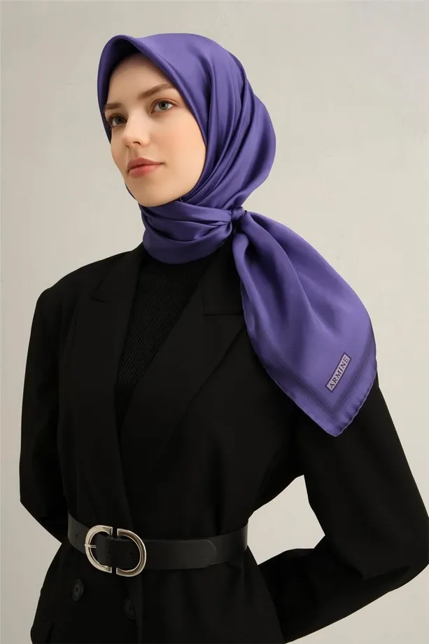 Armine İpek Eşarp 2025 İlkbahar-Yaz - 9356D-55 - Sura