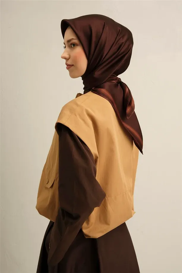 Armine İpek Eşarp 2025 İlkbahar-Yaz - 9356D-82- Sura