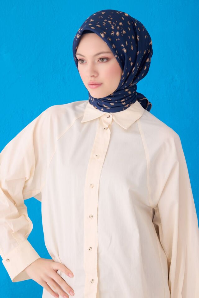 Belli İpek Eşarp 2025 İlkbahar-Yaz - 4126D-34 - Tivil