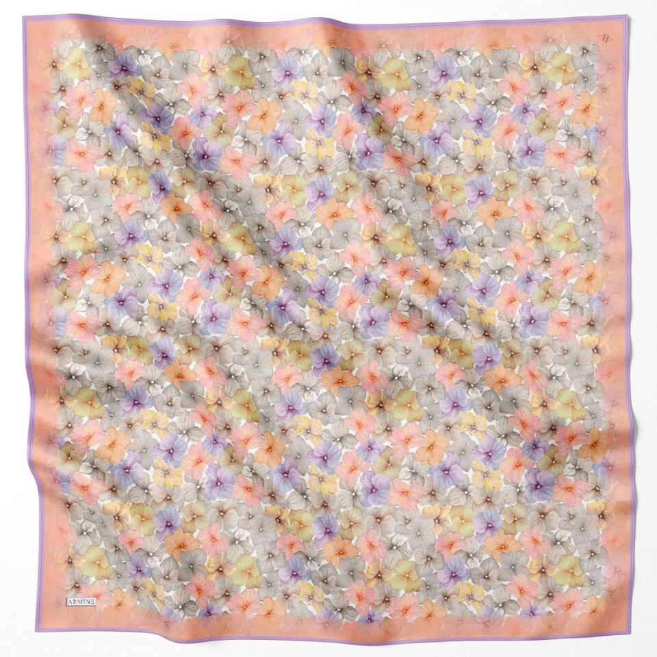 Armine İpek Eşarp 2024 İlkbahar-Yaz - 9108D-35 - Sura