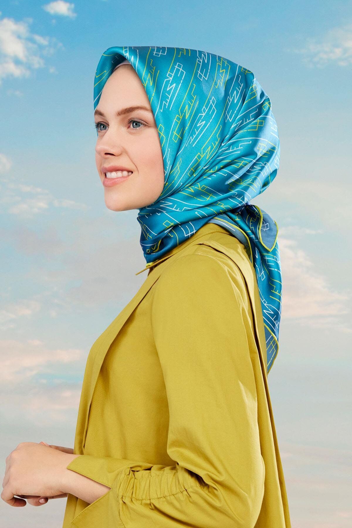 Armine İpek Eşarp 2024 İlkbahar-Yaz - 9142D-36 - Sura
