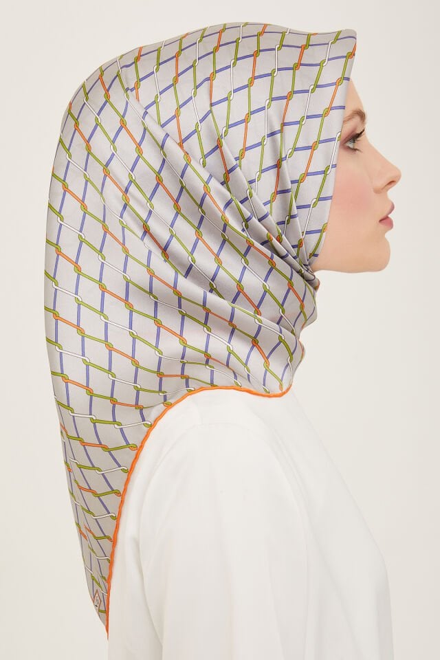 Armine İpek Eşarp 2024 İlkbahar-Yaz - 9152D-31 - Tivil