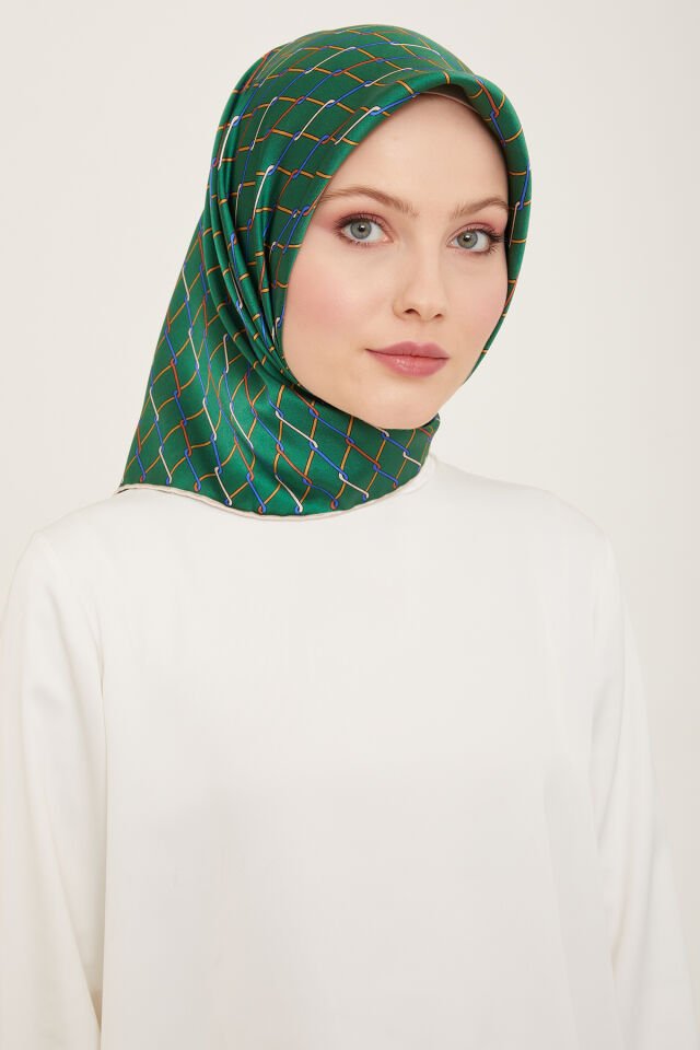 Armine İpek Eşarp 2024 İlkbahar-Yaz - 9152D-85 - Tivil