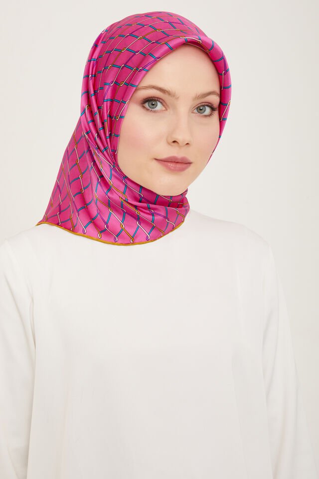 Armine İpek Eşarp 2024 İlkbahar-Yaz - 9152D-07- Sura