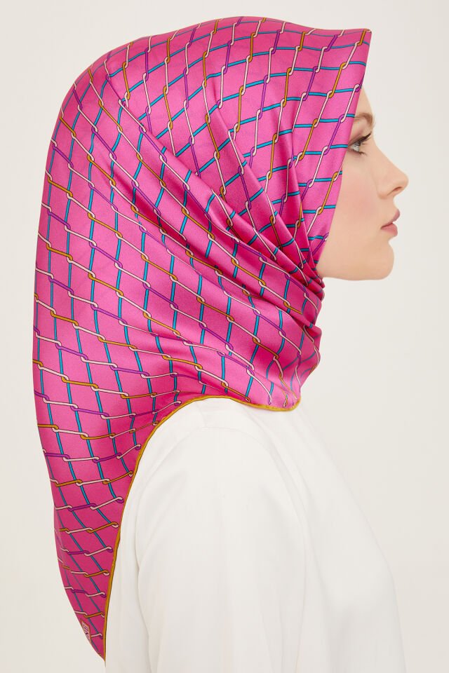 Armine İpek Eşarp 2024 İlkbahar-Yaz - 9152D-07- Sura