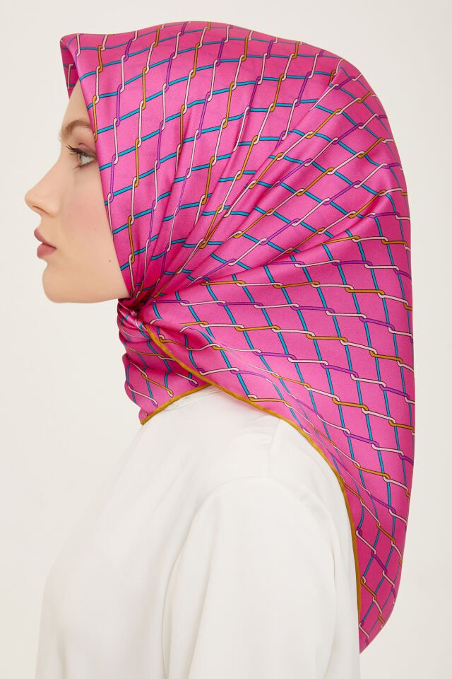 Armine İpek Eşarp 2024 İlkbahar-Yaz - 9152D-07- Sura