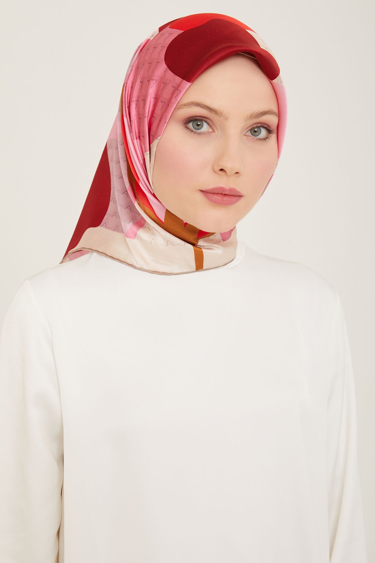 Armine İpek Eşarp 2024 İlkbahar-Yaz - 9119D-05- Sura