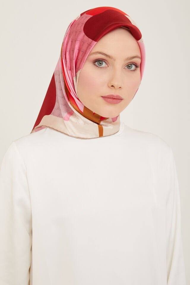 Armine İpek Eşarp 2024 İlkbahar-Yaz - 9119D-05- Sura